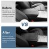 ABS Carbon Fiber Center Console Armrest Protective Cover For Tesla Model 3 Highland 2024  Model Y Juniper 2025 Car Accessories