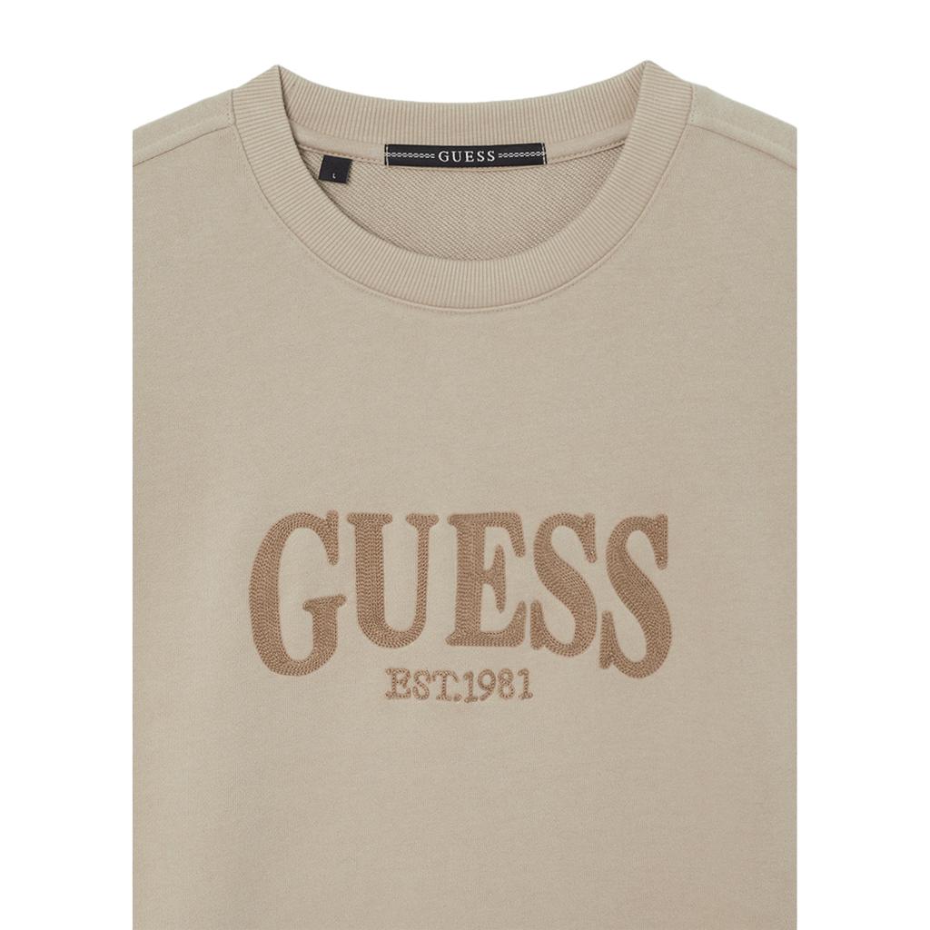 Guess Hyunjin 26 Fall Embroidered Logo Sweatshirt MQ4K5492
