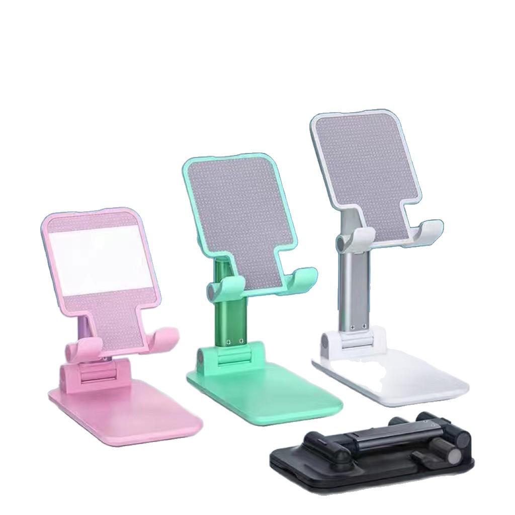 Adjustable Portable Tablet and Phone Stand, Foldable and Multifunctional for Desk Use