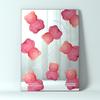 LITTLE FIRE COVY PINK PATTERN (Acrylic Mirror)