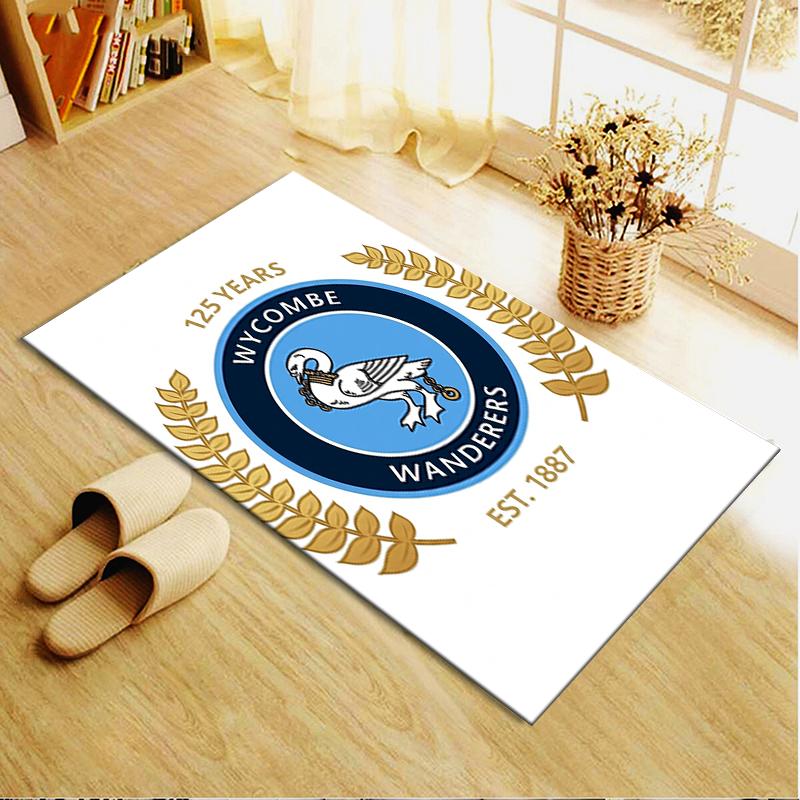 Wycombe Wanderers Fc Carpet Rug For Living Room Bedroom Home Sofa Decorationkids Play Nonslip Floor Mat