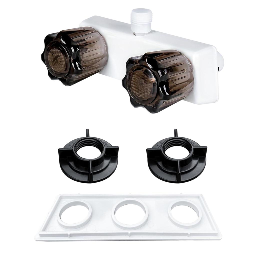 Wohnmobil Badezimmerarmatur Ersatzkit Mit Temperaturregelung Leichtes ABS-Material Schnellanschlussarmatur Installation