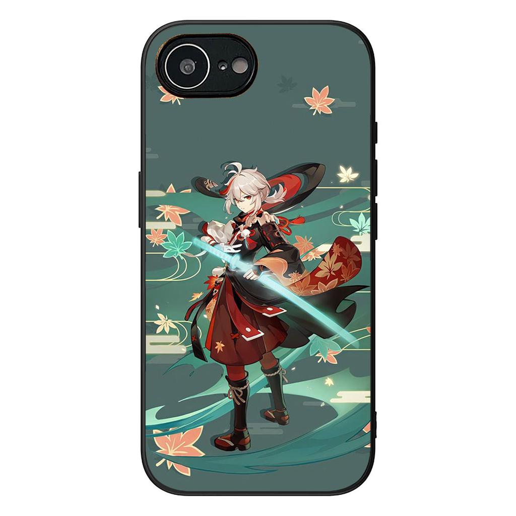 Kaedehara Kazuha Genshins Impacts Phone Case for Apple iPhone 12 13 Mini XS 11 Pro Max 7 8 Plus + XR 8+ X SE 2020 SE3 Soft Cover