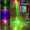 Small Indoor Rotating Colorful Laser Light Rechargeable Bar Disco LED Atmosphere Lamp KTV Projection Stage Light