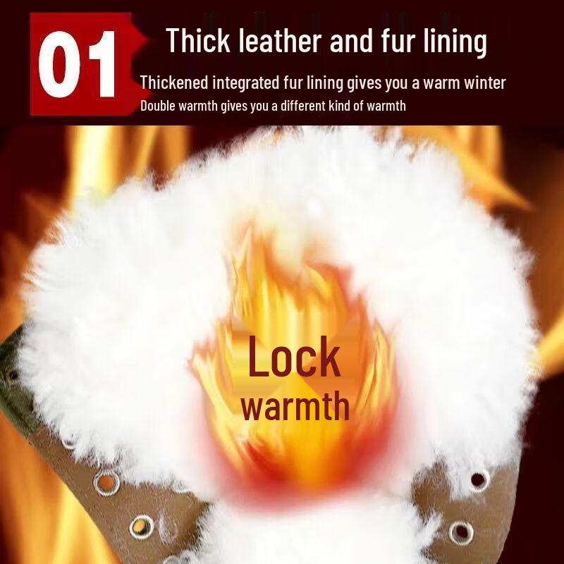 Men s Winter Wool Tactical Desert Boots 36