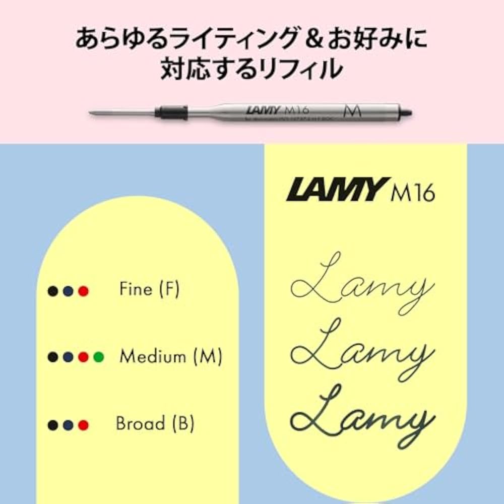 LAMY (Ramy) Safari Blue Ballpoint Pen - Ergonomic Grip Line Width M - Comfortable for Long Writin...