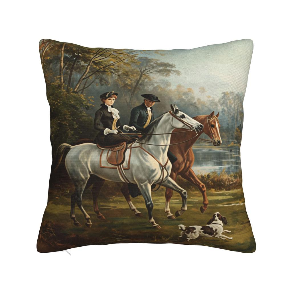 Pillow Cover Equestrian Kawaii Pillow Case For Sofa Car Home Decor Pillowcases