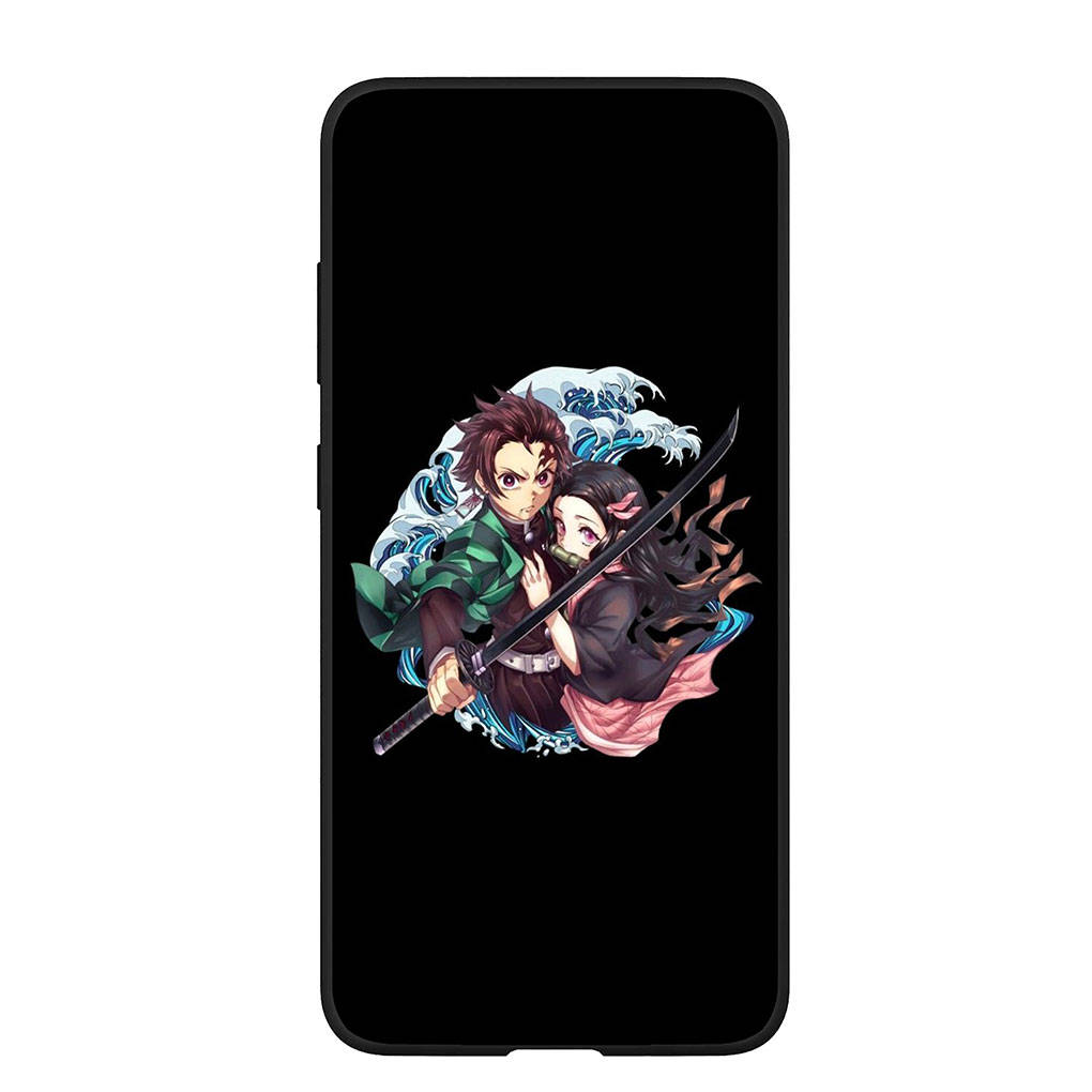 Case for Samsung Galaxy S25 S24 S23 iPhone 16 15 Xiaomi Redmi Note 14 13 12 16E X 11 Pro Max Moto Huawei Nezuko Demon Slayer Tanjirou Kokushibo Cover
