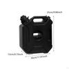 Auto Kraftstoff Tank 5L/1,3 Gallonen Öl Benzin Lagerung Kann Dicken Robusten Behälter für ATV