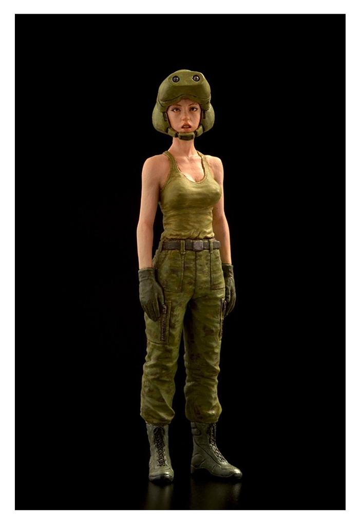 Brick Works Maschinen Krieger Mercenary Female Pilot Pansy Scale Resin Cast Assembly Kit 1/35 S35MUS-1p