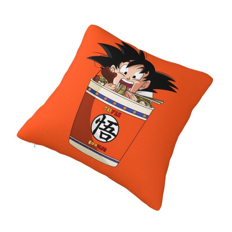 Benutzerdefinierte Luxus Dragon Ball Goku Kissenbezug Samt Anime Manga Kissenhülle