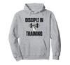 Jüngertraining Hanteln Christlicher Glaube Training Fitnessstudio Hoodie