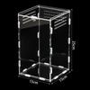 Acrylic Transparent Terrarium Enclosure Assembly Kit For Insects Reptiles Pets Home Display For Hobbyists Kids Birthday Gift