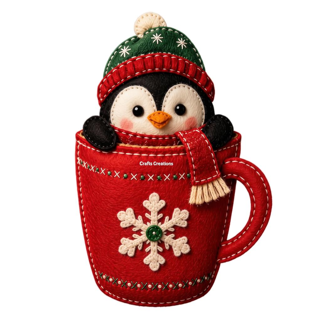 2D Snowman and Santa Hanging Ornament for Christmas Door and Home Decor