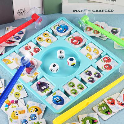 Fruit Cards Board Game Children Education Toy Party Puzzle Games Cognition Reaction Ability