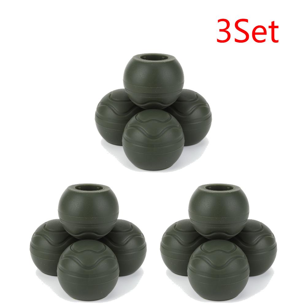 4-20Pcs Camping Chair Leg Cap Anti Slip Outdoor Chair Leg Tips Ball Cap Shock Absorption Moon Chair Foot Cover for Helinox Chair
