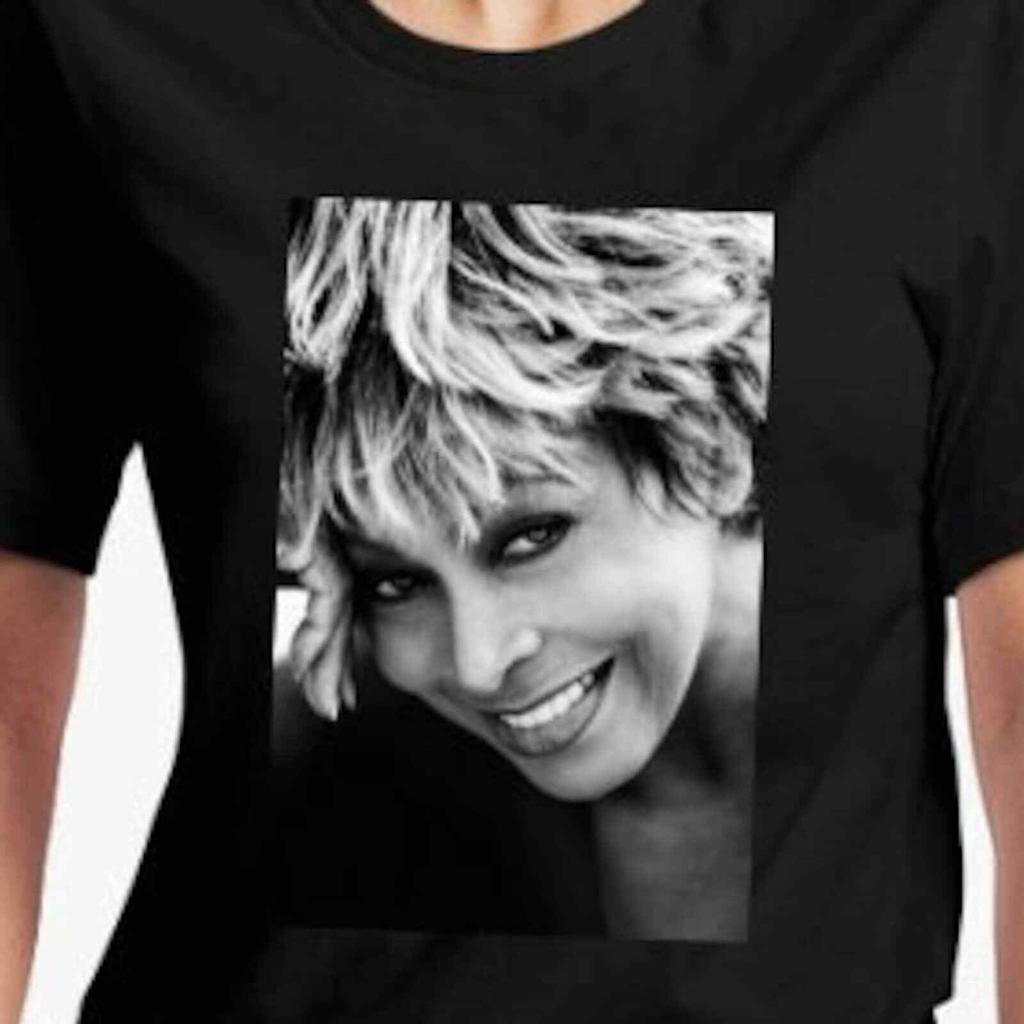 TINA TURNER T-Shirt T-Shirt T-Shirt Tee Shirt Retro 1980er Jahre Stil Band-T-Shirt Unisex V