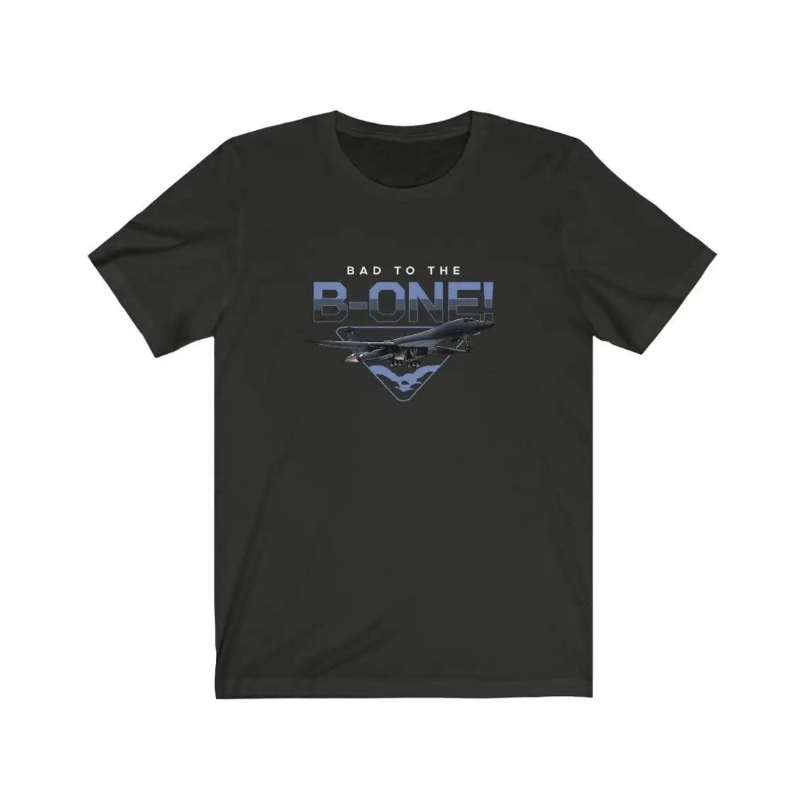Bad To The Bone B1 Lancer Bomber TShirt 100 Cotton ONeck Summer Short Sleeve Casual Mens Tshirt Size S3XL S
