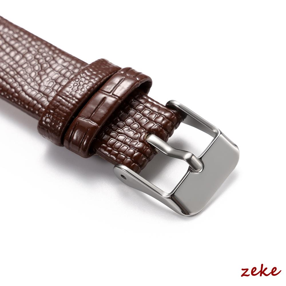 Silm Leather Watch Strap Universal 8/10/12/14/16mm Straps Soft Glossy Leather Bands Women Ultra-thin Wrist Belt with Pin Buckle