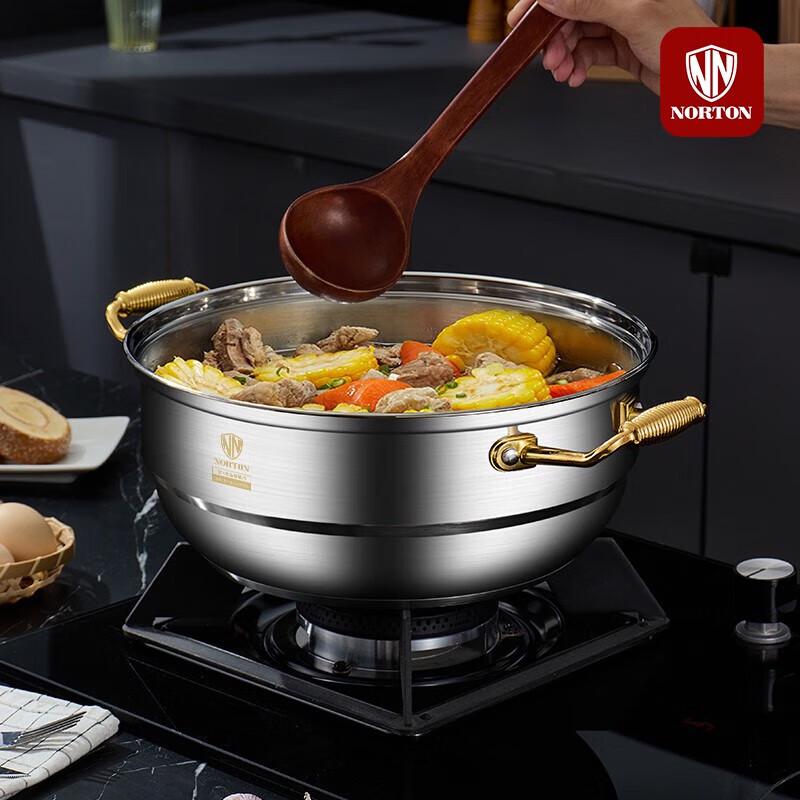 NORTON Jinweida Multifunktions-Dampfgarer Topf
