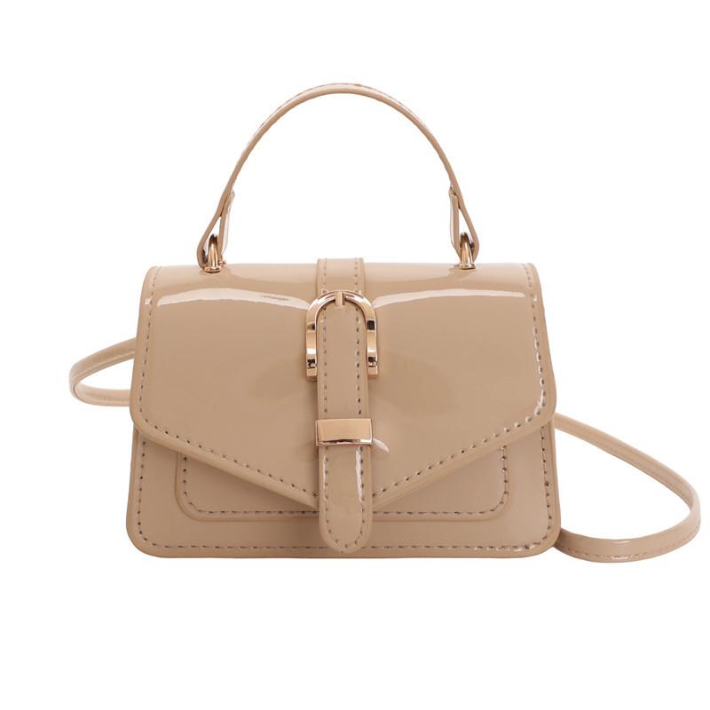 Simple Small Bag Women's Bag Spring New Fashion Portable Messenger Bag Highend Versatile Shoulder Small Square Bag