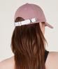 Bajal Studded Belt Loop Athleisure Oversized Ball Cap Dusty Pink