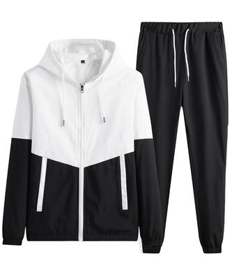 Jersey Top and Bottom Large Running Walking 2XL [three Joy] Men's Set, Size, Stylish, Wear, Wear, Black,