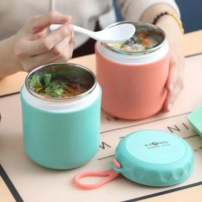 Lunch Box Food Thermal Jar Insulated Soup Thermos Stainless Steel Drinking Cup Bento Food Storage Containers