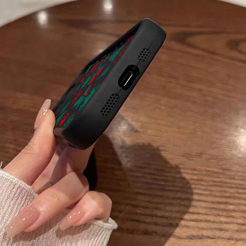 Coque For Iphone 15 13 17 16 Case Christmas Snowman Elk Cute For IPhone 17Air 11 13 12 16 Pro Max 14 Plus Shockproof Phone Cover