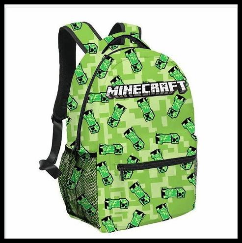 School Season Digital Printing Backpack Student Bag Large Capacity Children'S Messenger Bag Lunch Bag