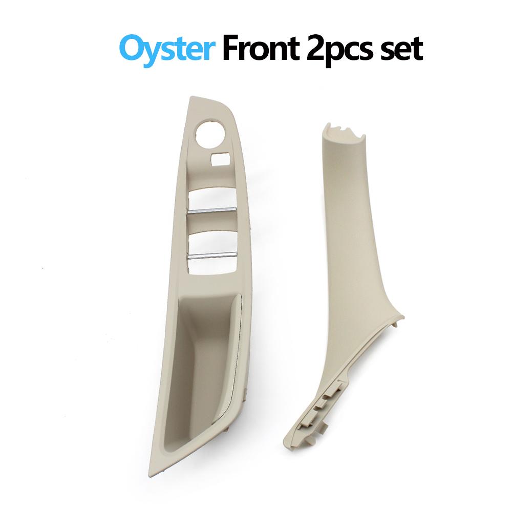 LHD Car Interior Armrest Door Handle Panel Inside Trim Cover Set For BMW 5 Series F10 F11 F18 520i 523i 525i 528i 535i