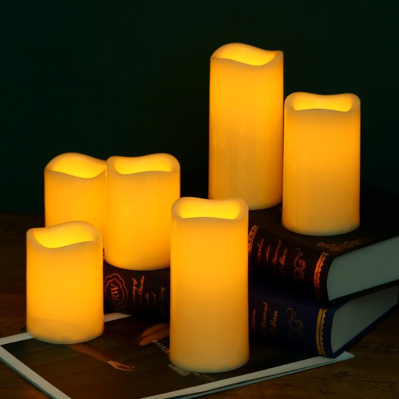 LED Wave Mouth Electronic Candle Lamp: Romantic Confession, Wedding, Christmas, and Festival Decor