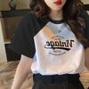 Loose T-shirts Are a Popular Summer Trend for Women, Featuring Casual 3d Letter Printing, Fashionable and Retro Harajuku Short-sleeved Shirts