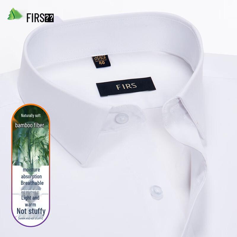

Shanshan Men s Moisture-Wicking Non-Iron Long-Sleeve Business Shirt 40