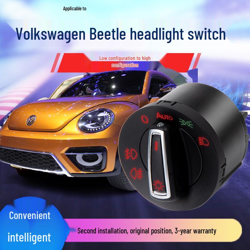 Volkswagen Beetle Auto Headlight Switch Mod (2004-2019 Models)