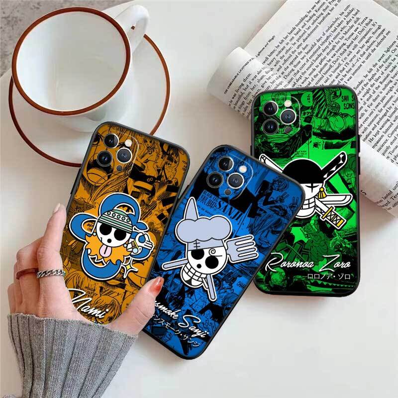 One Piece LOGO Phone Case for Samsung S20 S21 S21S S22 S23 S24 FE Ultra Plus Lite F06 F16 M06 M16 M56 A07 A17 A36 A37 A55 A57