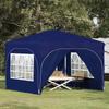 Pop Up Party Tent 290 X 290 X 245 Cm Blue