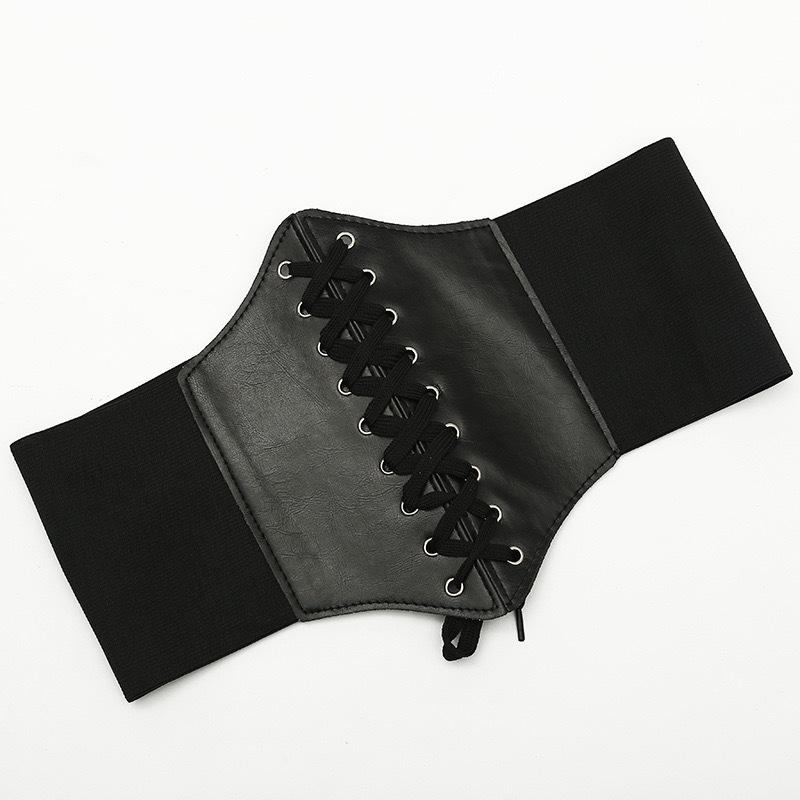Women's Decorative Corset Leather Belt: Versatile Fashion for Coats and Dresses