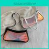Trendy Pvc Laser Small Shoulder Bag For Casual Outings