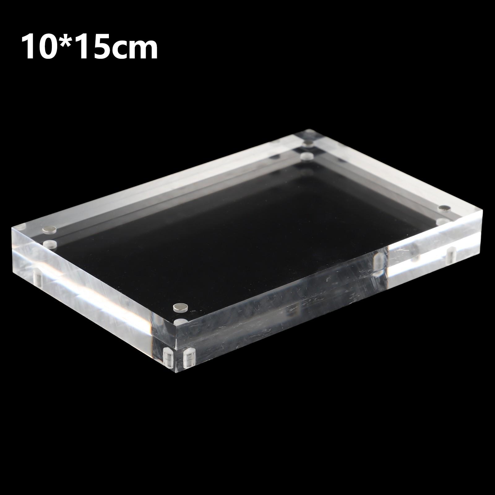 

Постерная фоторамка Прямоугольная Замена 10+10мм Толщиной 10 x 15cm