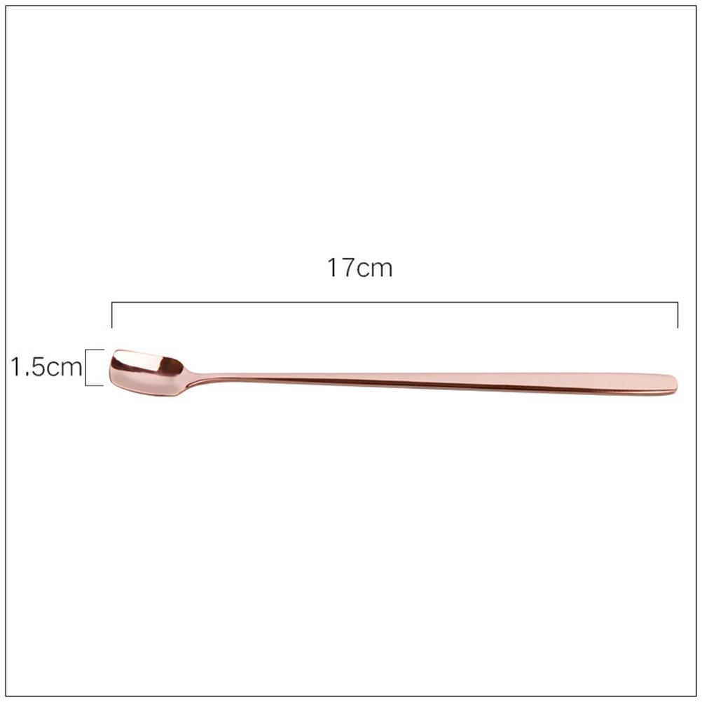 17x1.5cm Coffee Stir Stick Stainless Steel Stirring Rod for Beverage Cocktail Milk Juice Martini Swizzle Home Bar Use