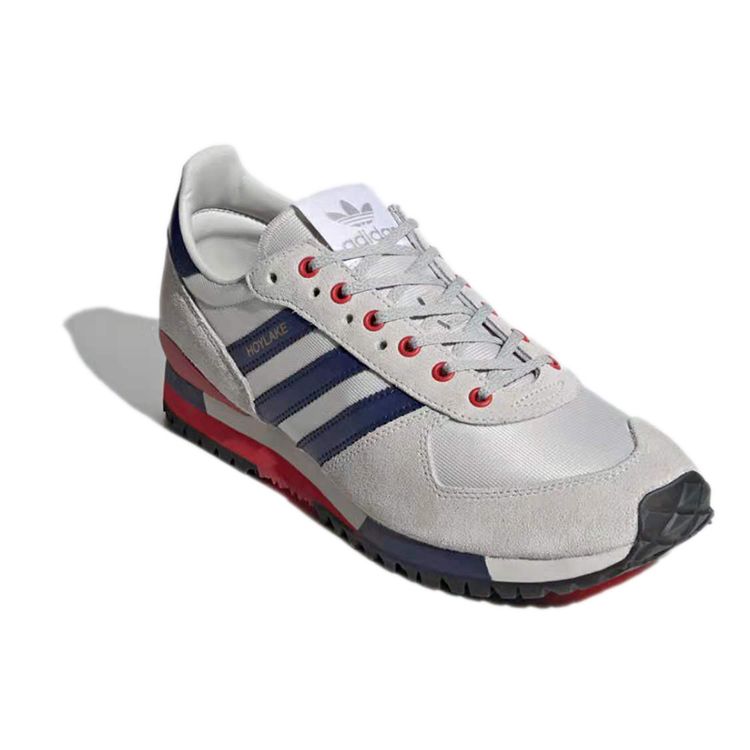 Adidas Hoylake SPZL Šedá Červená Unisex Tenisky Šedá-Jedna H03884