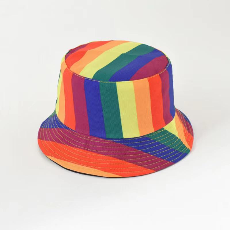 Graffiti Fisherman Hat: Retro, Double-Sided Sun Protection for Men & Women - All-Match Hip-Hop Bucket Style