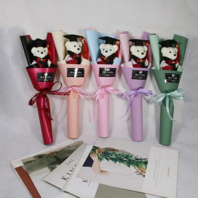 Chic Kytice Dekorace Medvěd Kytice Plyšová Hračka Maturitní Dárek Zvířecí Kytice Kreslený Roztomilý Medvěd Narozeninová Oslava