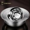 316 Stainless Steel Multi-Use Kitchen Bowl: Mixing, Cooking, Washing, Soup, Rice, and More.