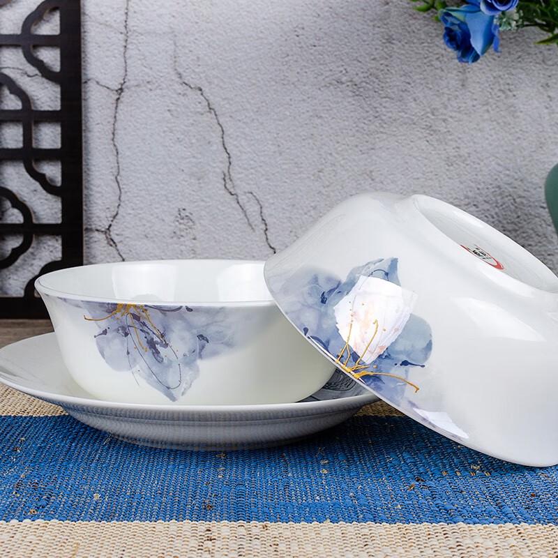 Jingxun 20-Piece Chinese Ceramic Dinnerware Set