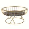 1 Piece of European-style Light Luxury Fruit Plate, Creative Living Room Home Fruit Basket, Afternoon Tea Candy Dessert Stand