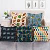 Creative Minimalist Retro Collection Digital Printing Short Plush Pillow Covers For Car Sofa Office Cushion Cover Home Goods