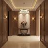 Lux - LED Crystal Chandelier Ring 50cm Brass Gold