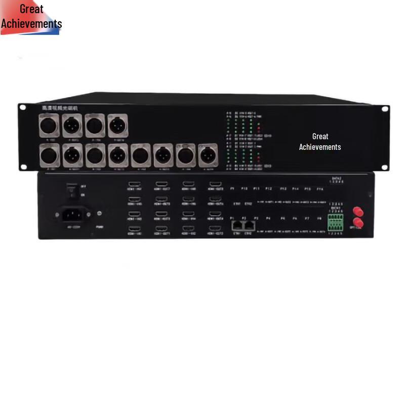 

HJ-FHDMI8Y6F2 Bi-directional HDMI & Audio Fiber Optic Extender